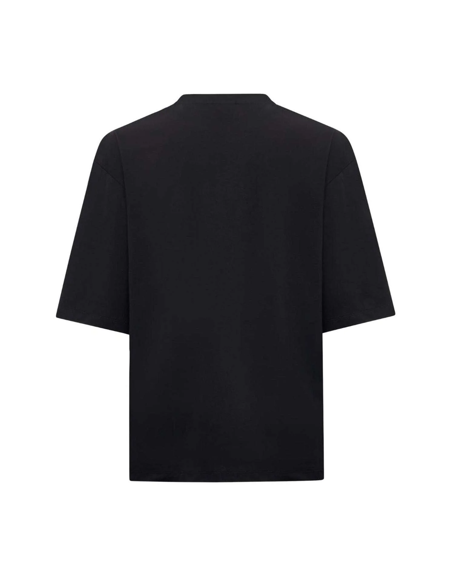 T-shirt nera con stampa "RICHMOND" - Image 2