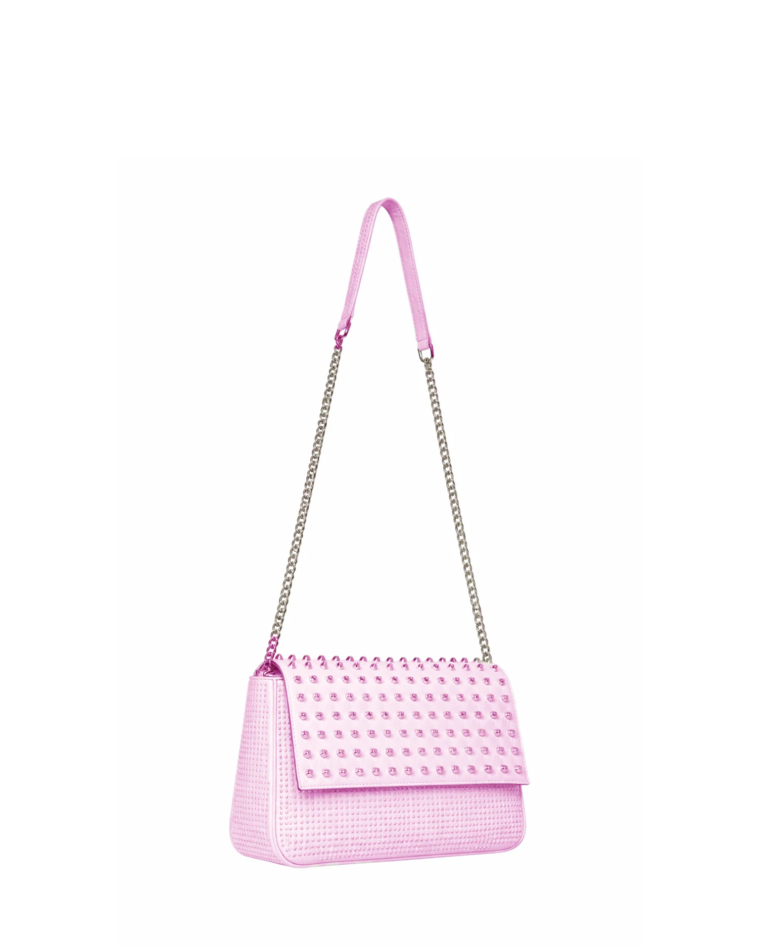 Borsa a spalla con catena e finitura decorativa - Image 6