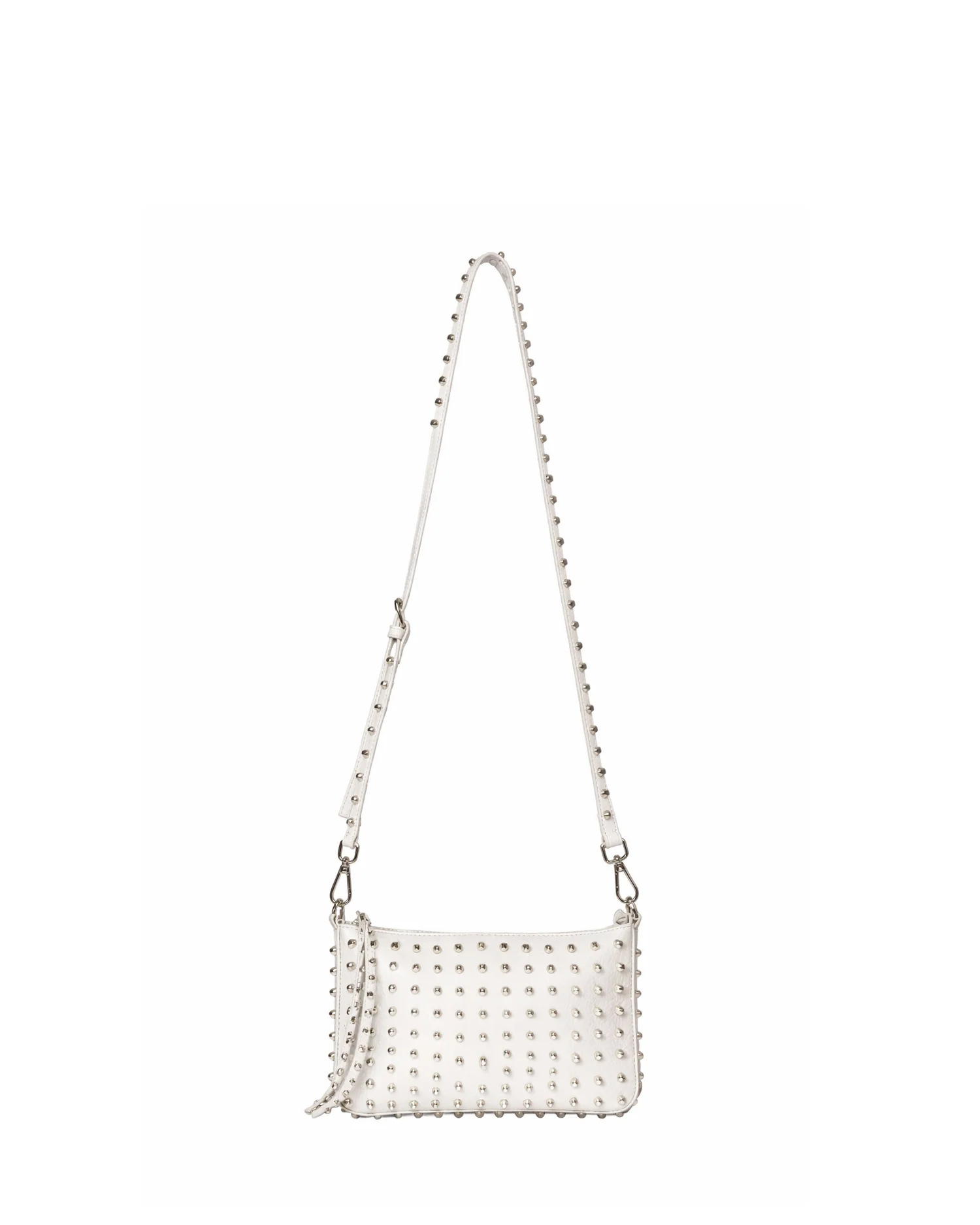 Mini borsa a tracolla con catena e borchie - Image 7