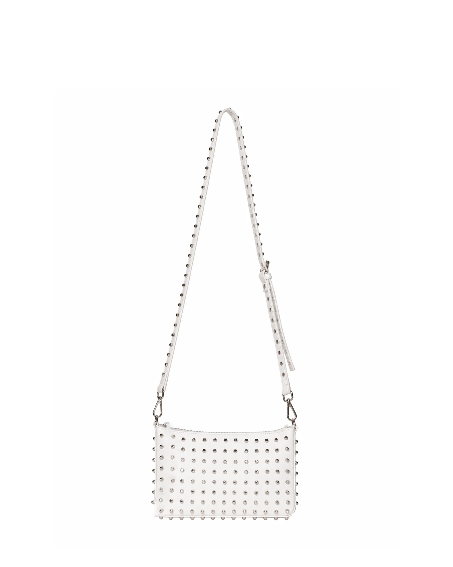 Mini borsa a tracolla con catena e borchie - Image 9