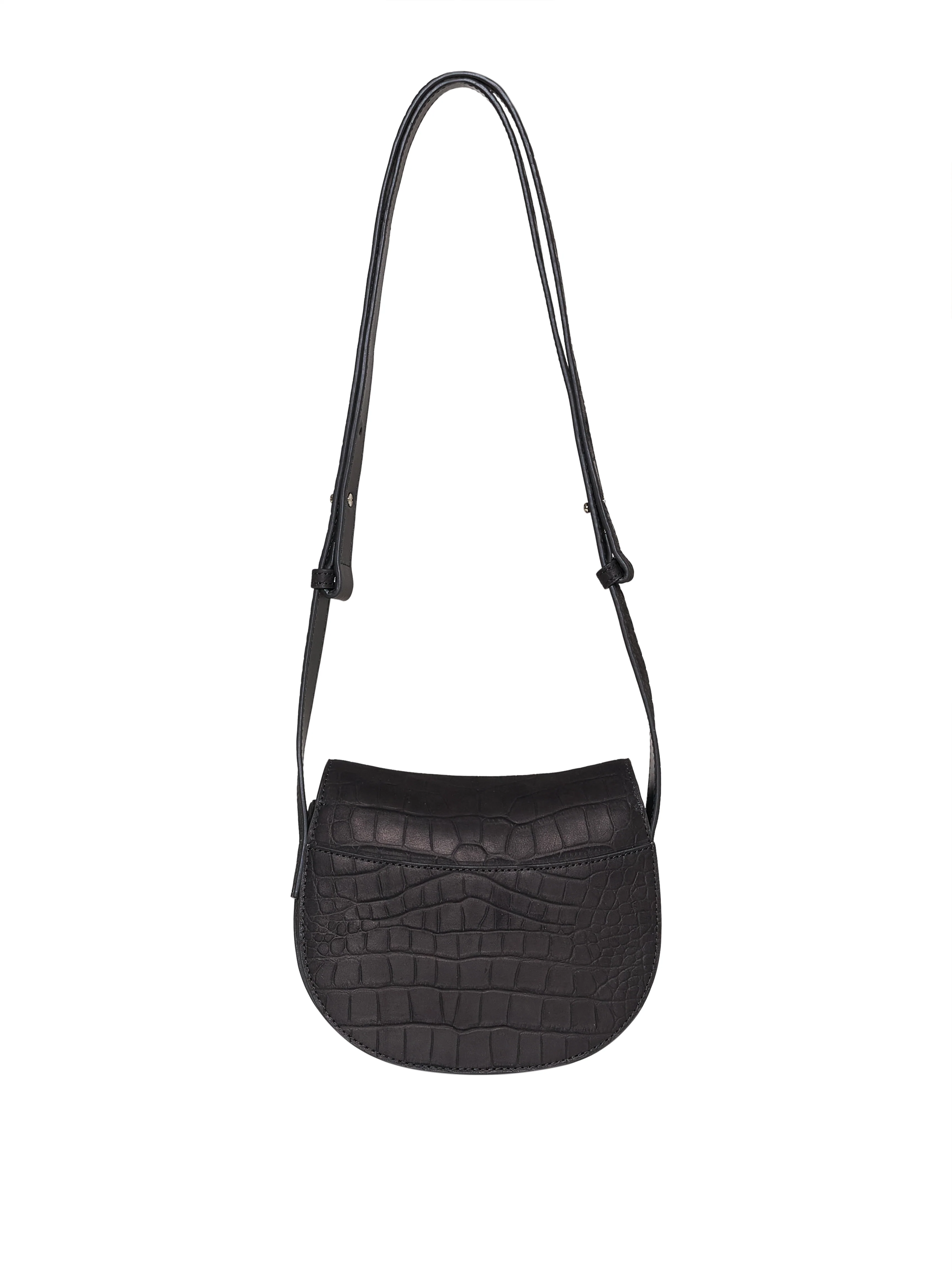 Borsa a spalla con stampa effetto rettile - Image 9