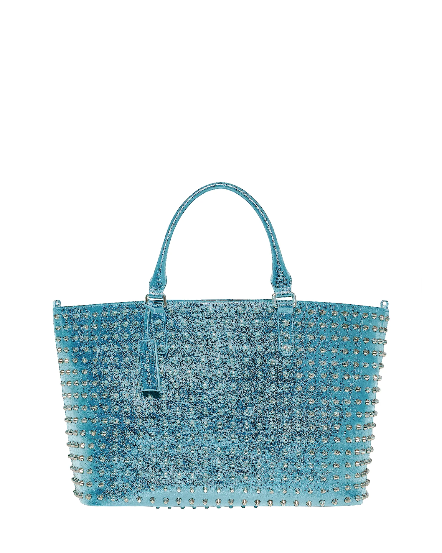 Borsa tote con borchie decorative all-over - Image 4