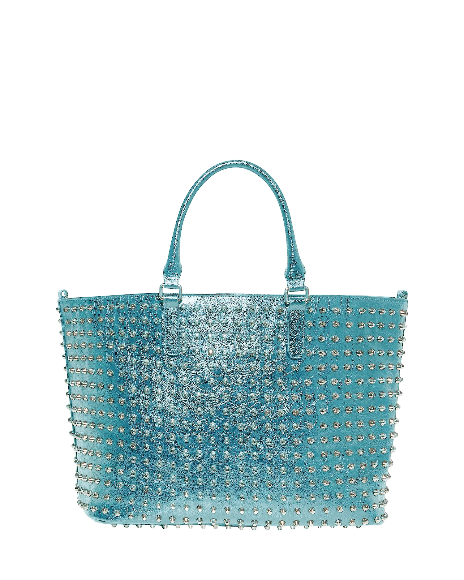 Borsa tote con borchie decorative all-over - Image 7