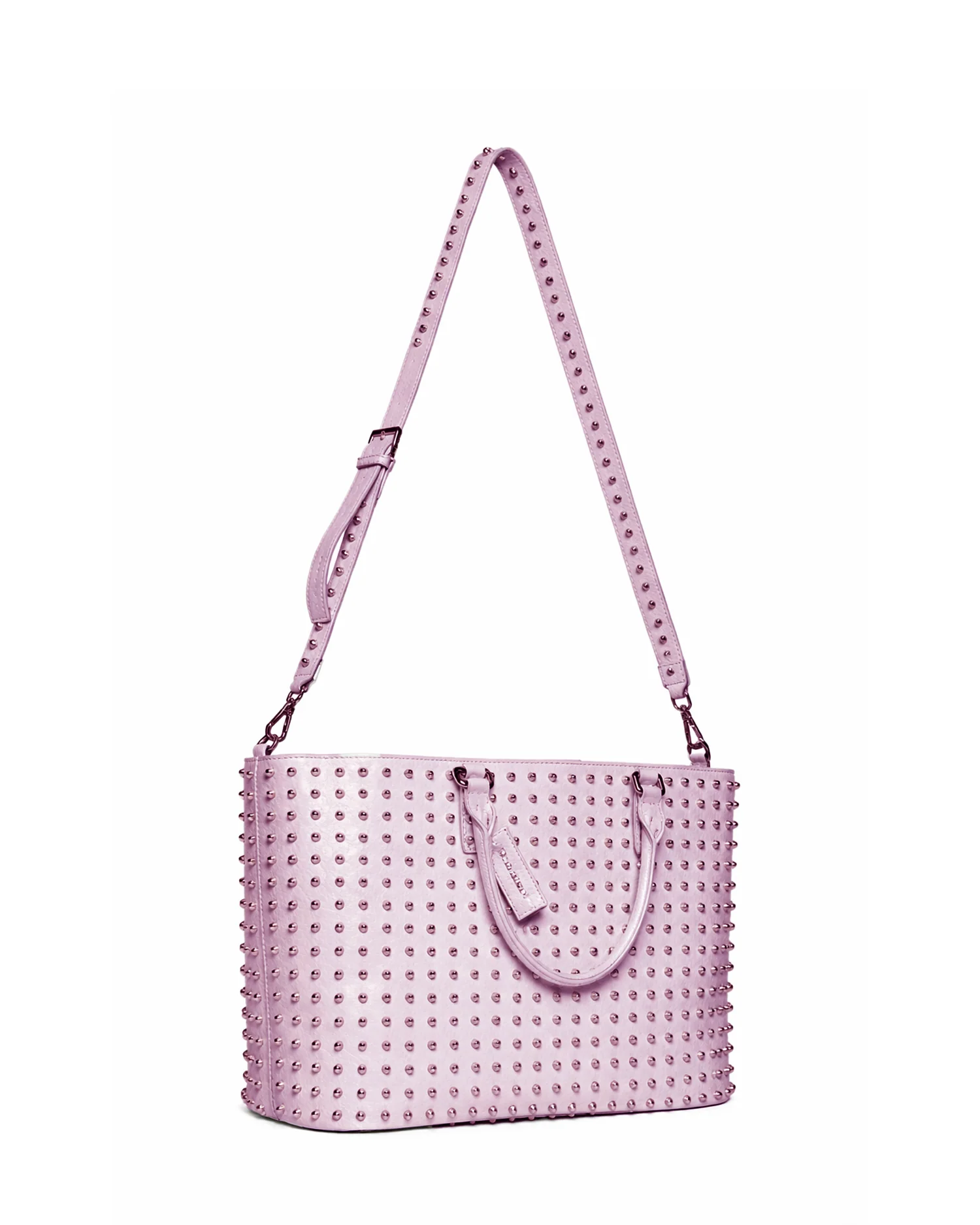 Borsa tote con borchie decorative all-over - Image 8