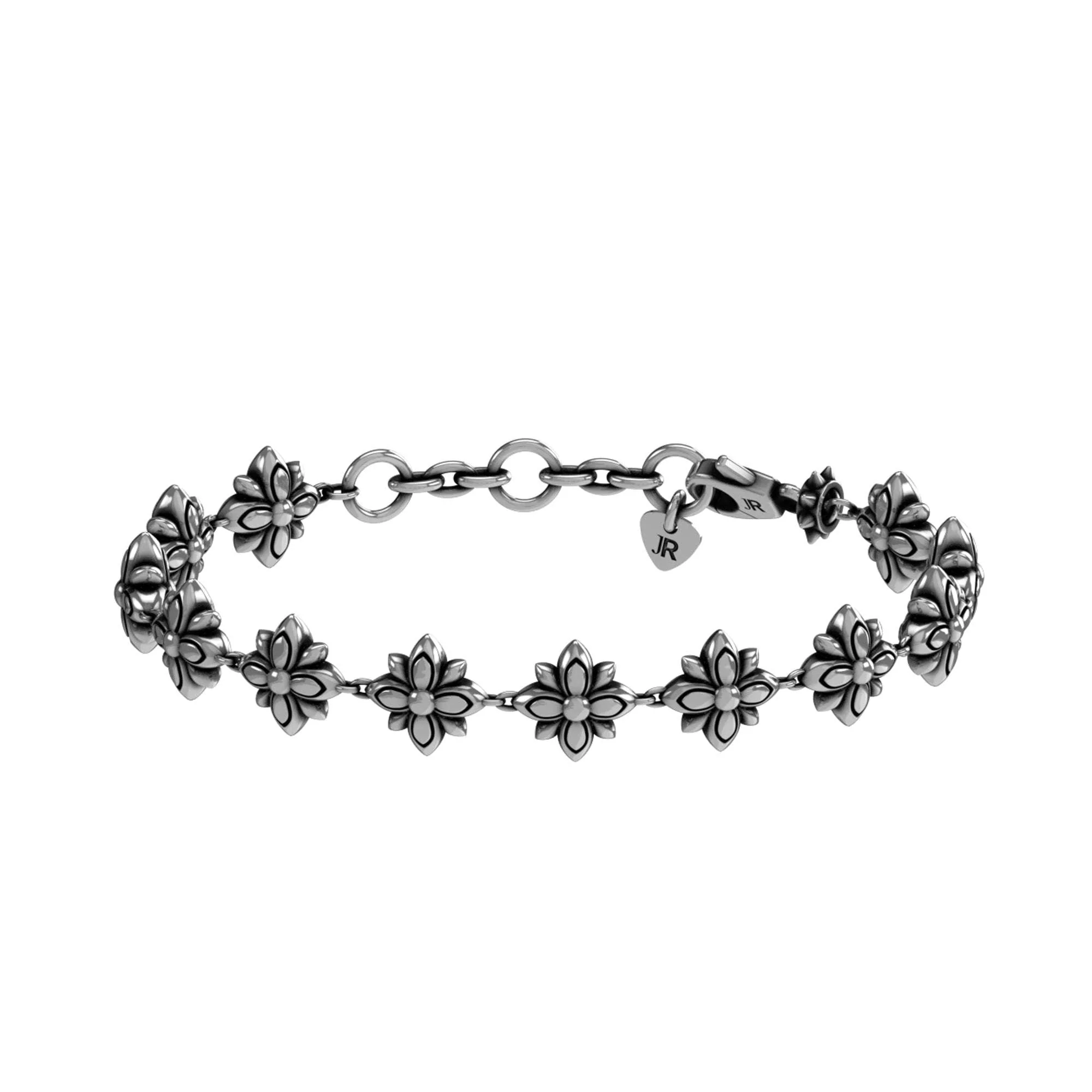 Bracciale con Motivi Floreali