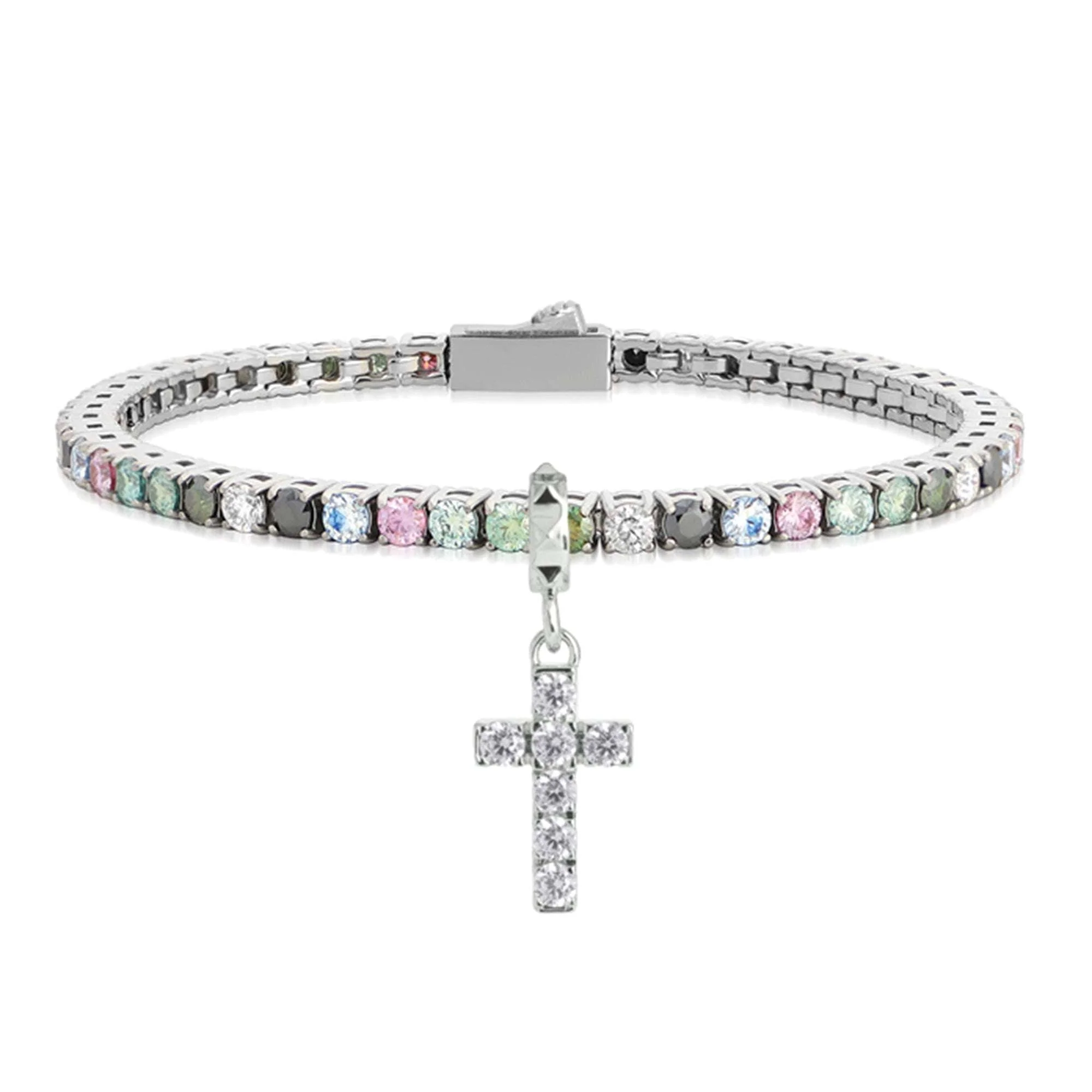 Bracciale Tennis da Donna in Titanio con Brillante Richmond®