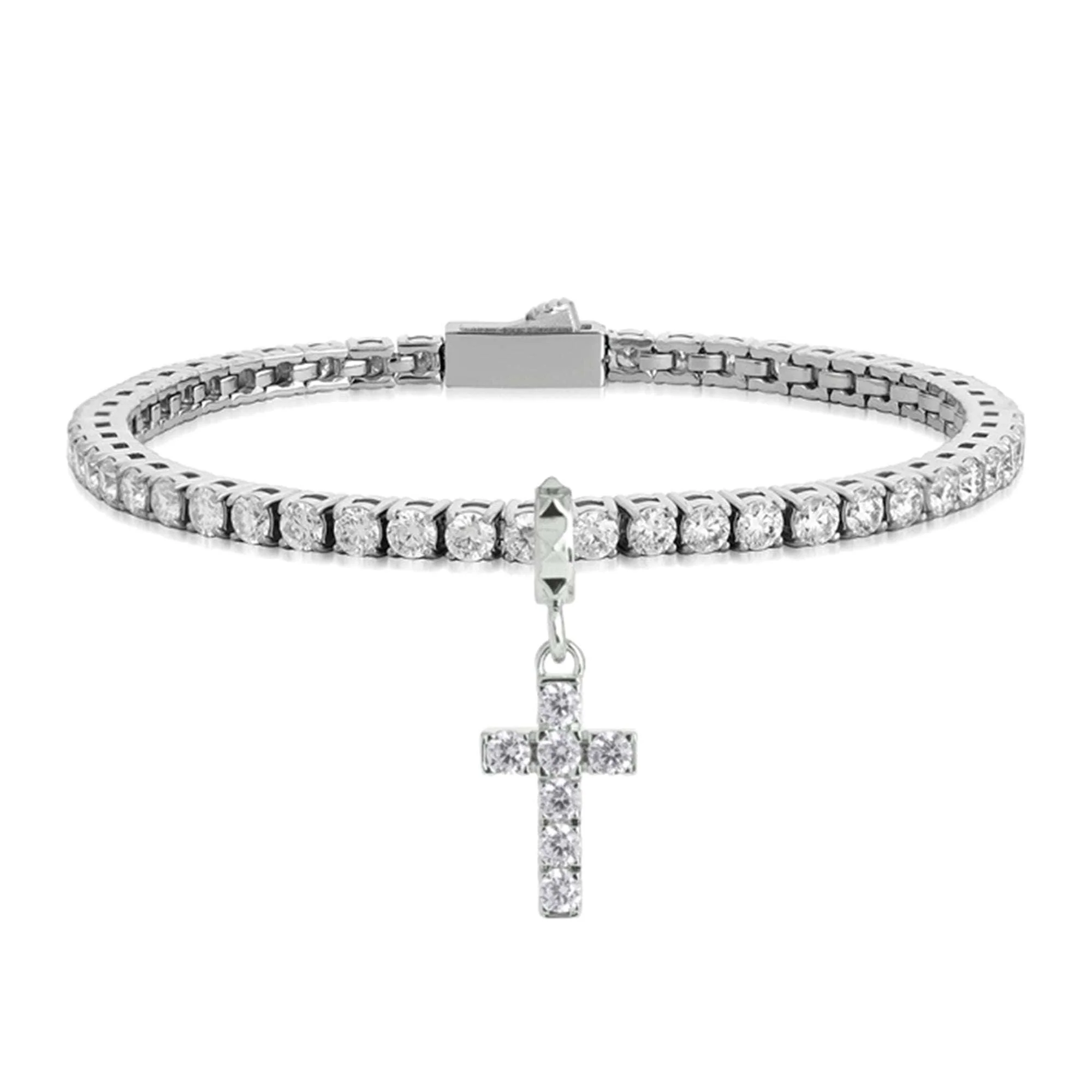 Bracciale Tennis da Donna in Titanio con Brillante Richmond®