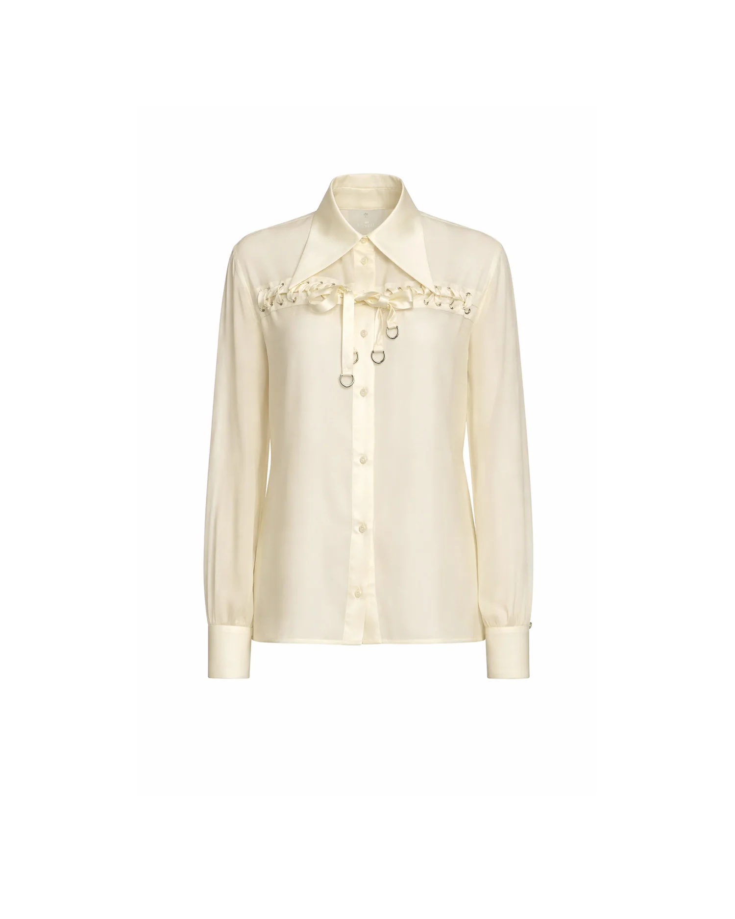 Camicia con dettagli metallici e design contemporaneo - Image 3