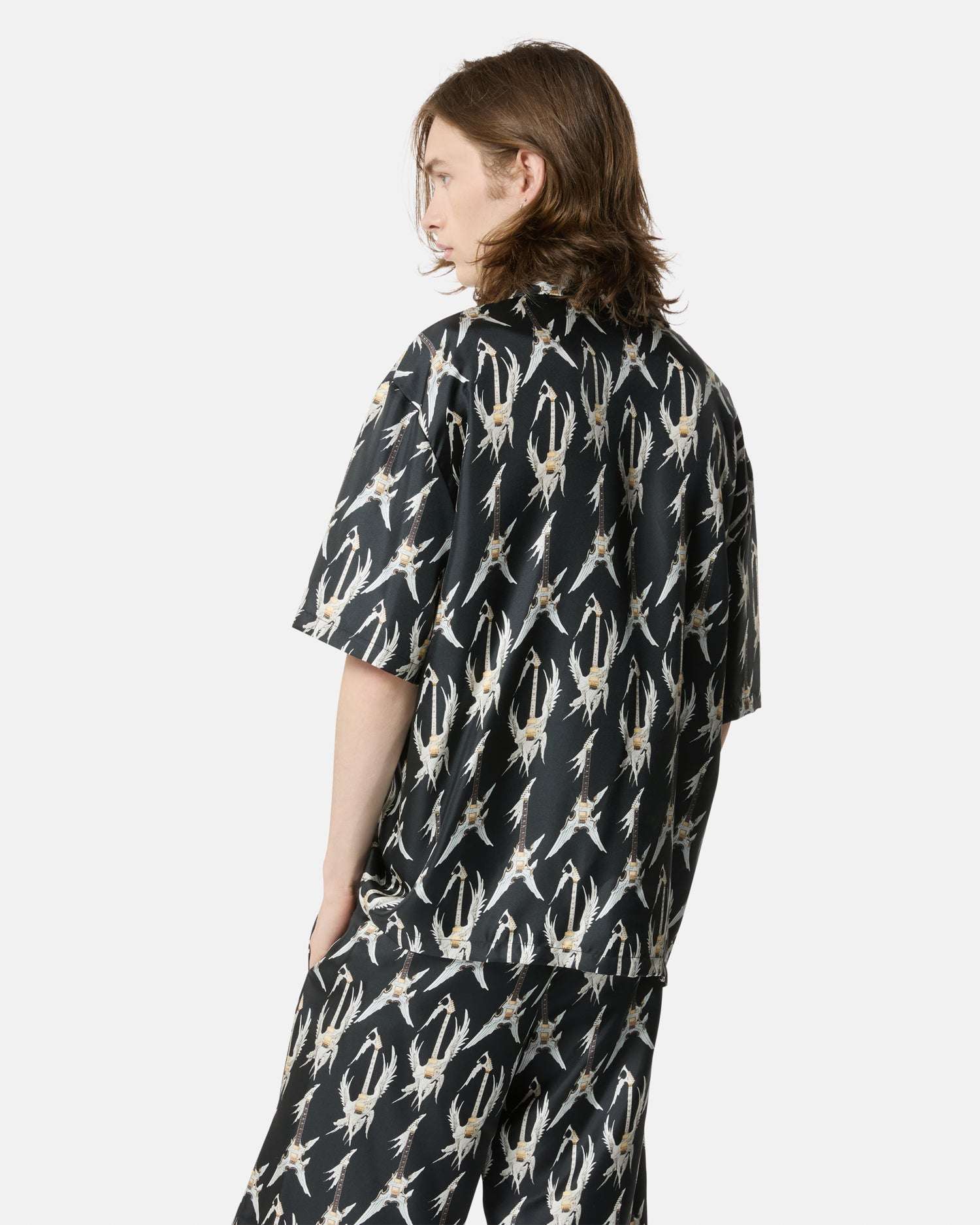 Camicia uomo con stampa grafica - Image 3