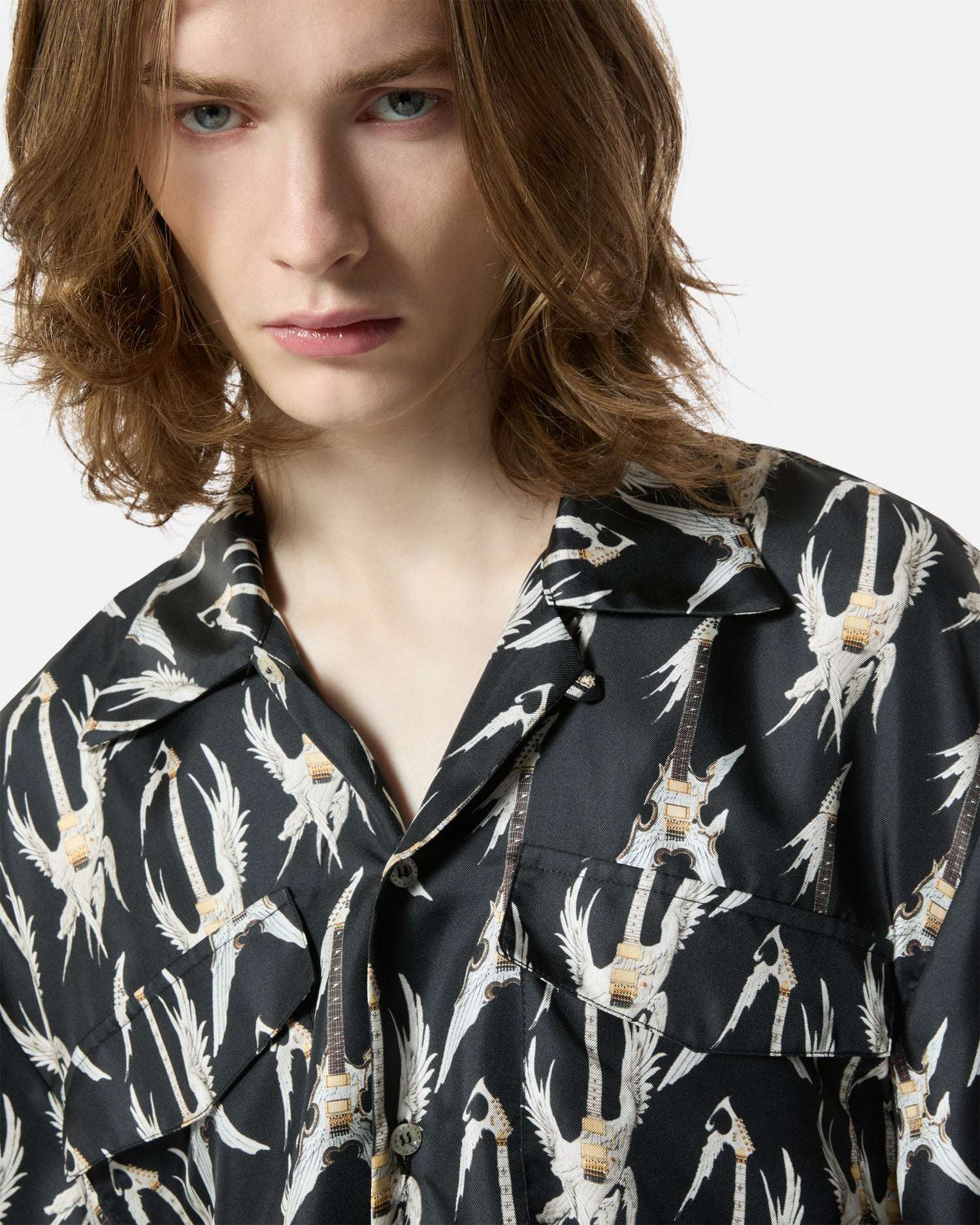 Camicia uomo con stampa grafica - Image 4