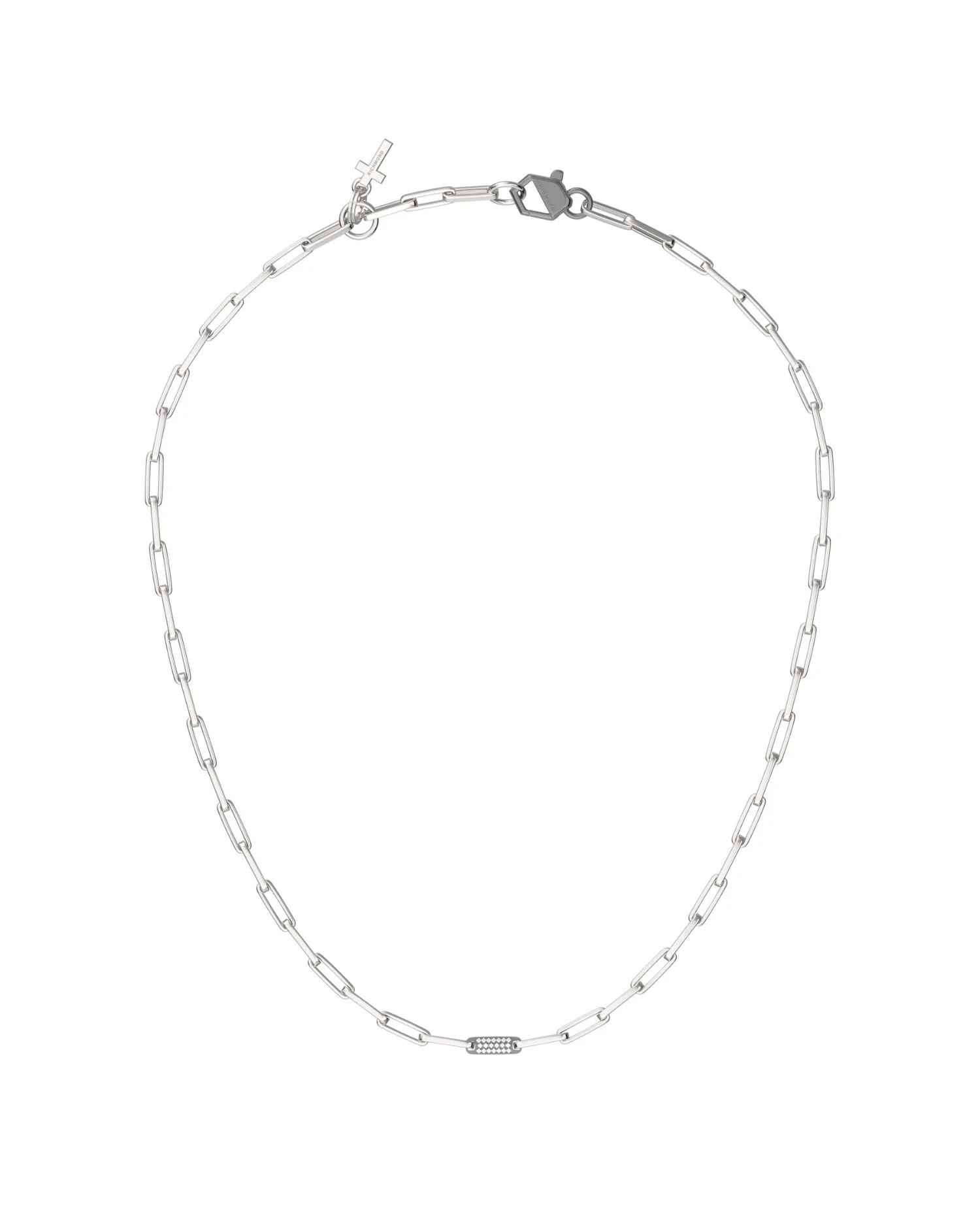 Collana a catena con maglie allungate