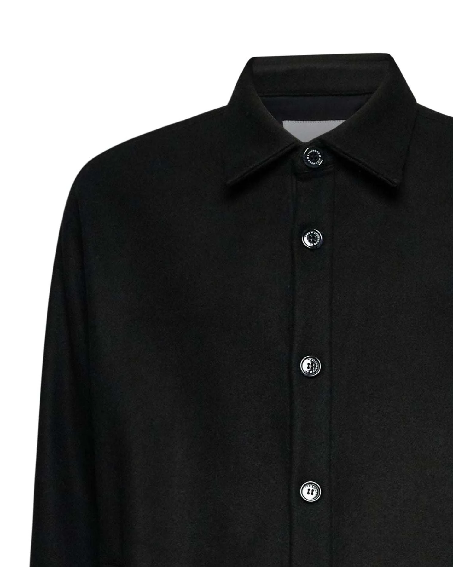 Giacca camicia con colletto classico e bottoni - Image 3
