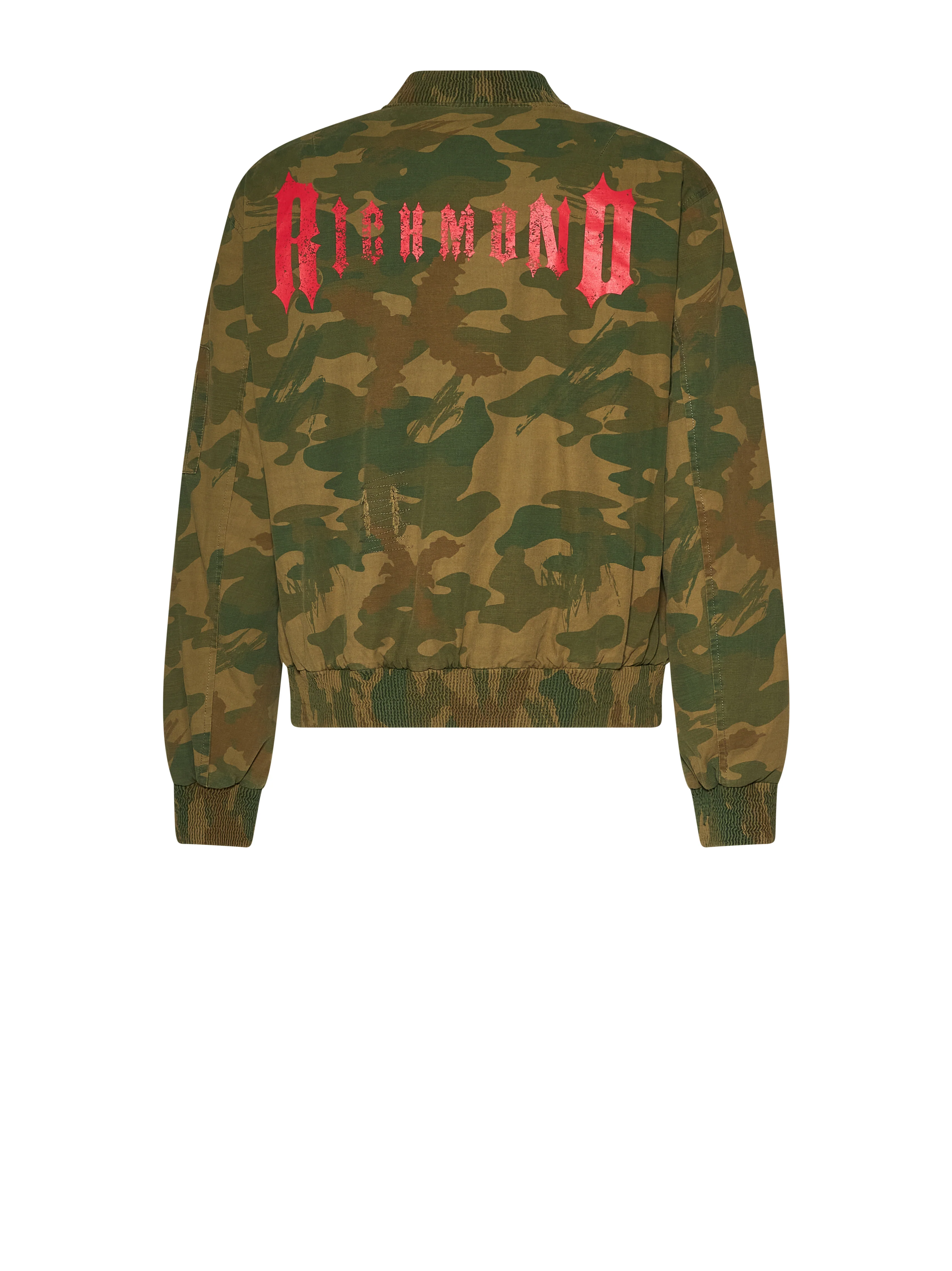 Giacca con motivo camouflage e logo distintivo - Image 2