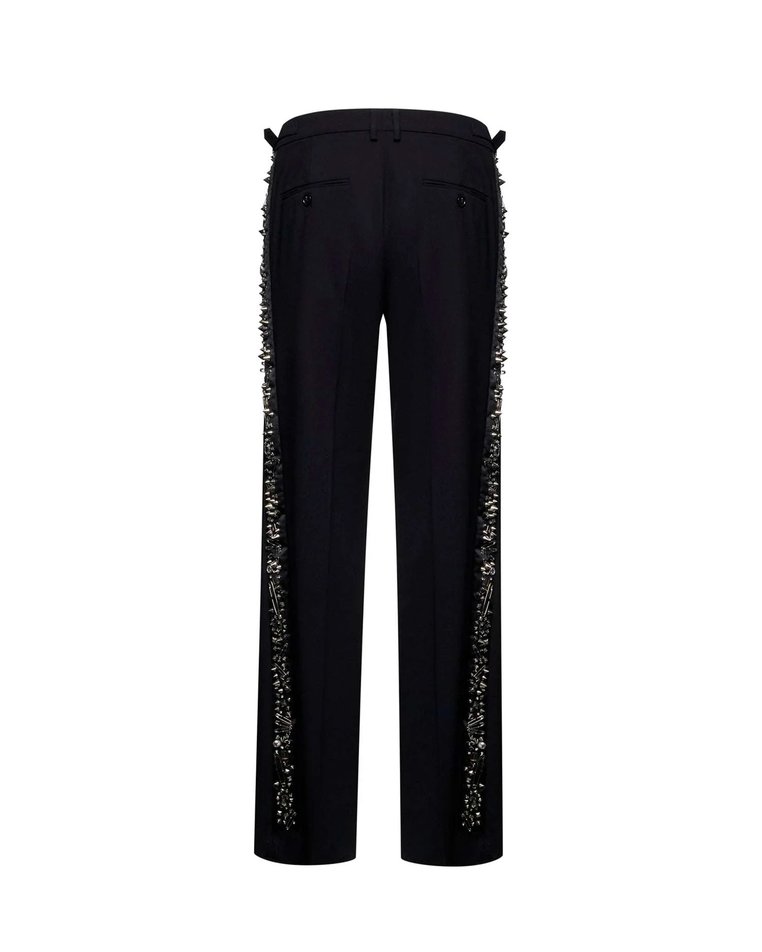 Pantaloni neri dal taglio classico - Image 3