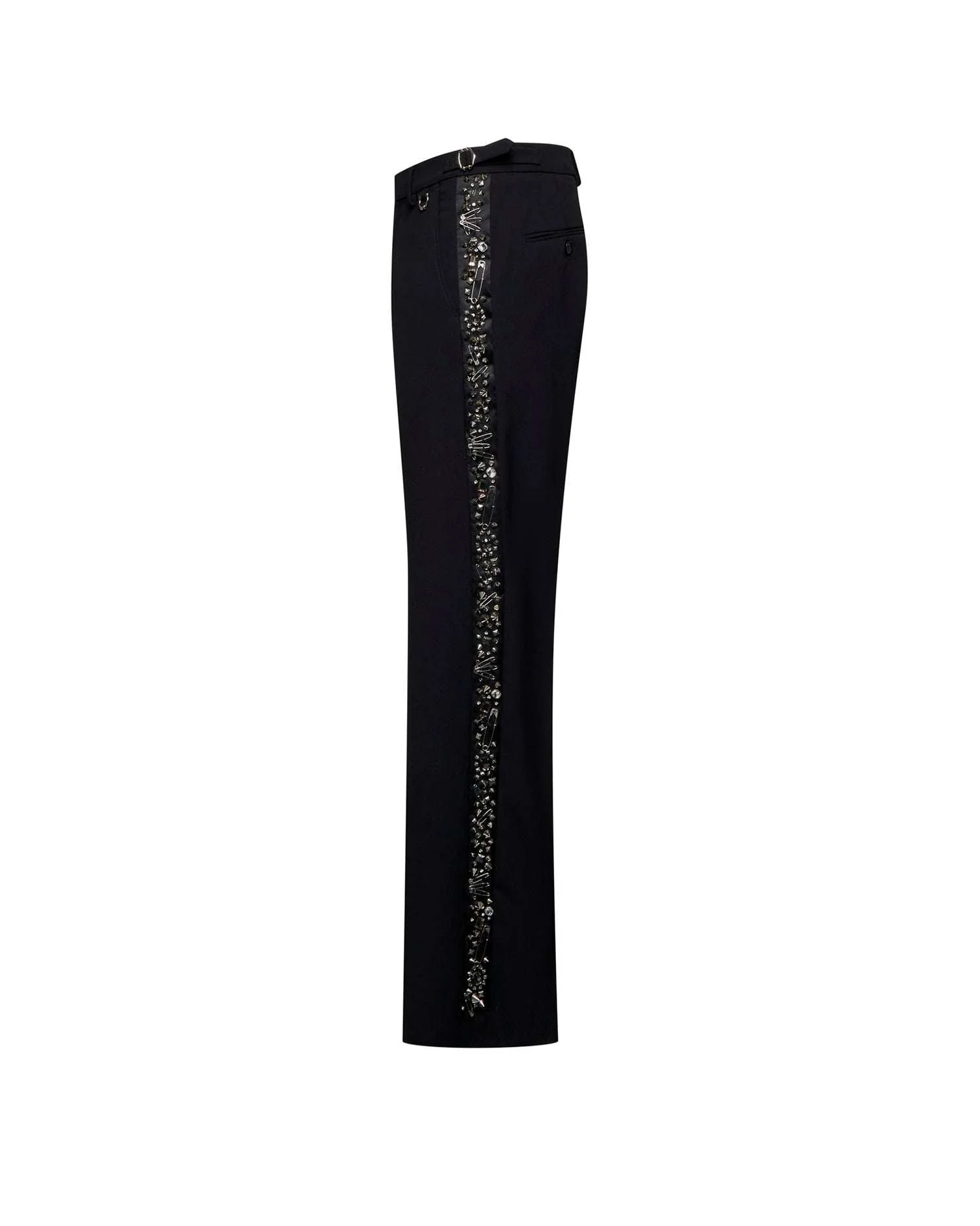 Pantaloni neri dal taglio classico - Image 4