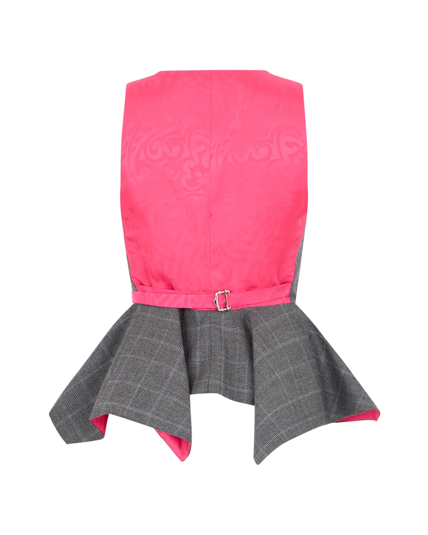 Gilet Sartoriale Principe di Galles con Baschina - Image 2