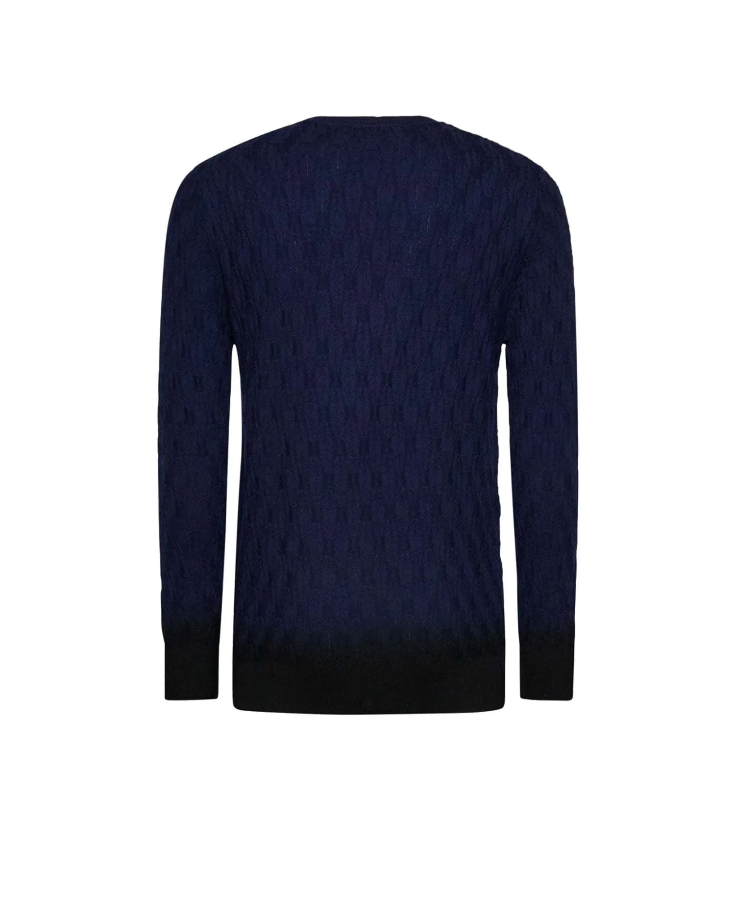 Maglione uomo blu effetto degradé Richmond X - Image 2