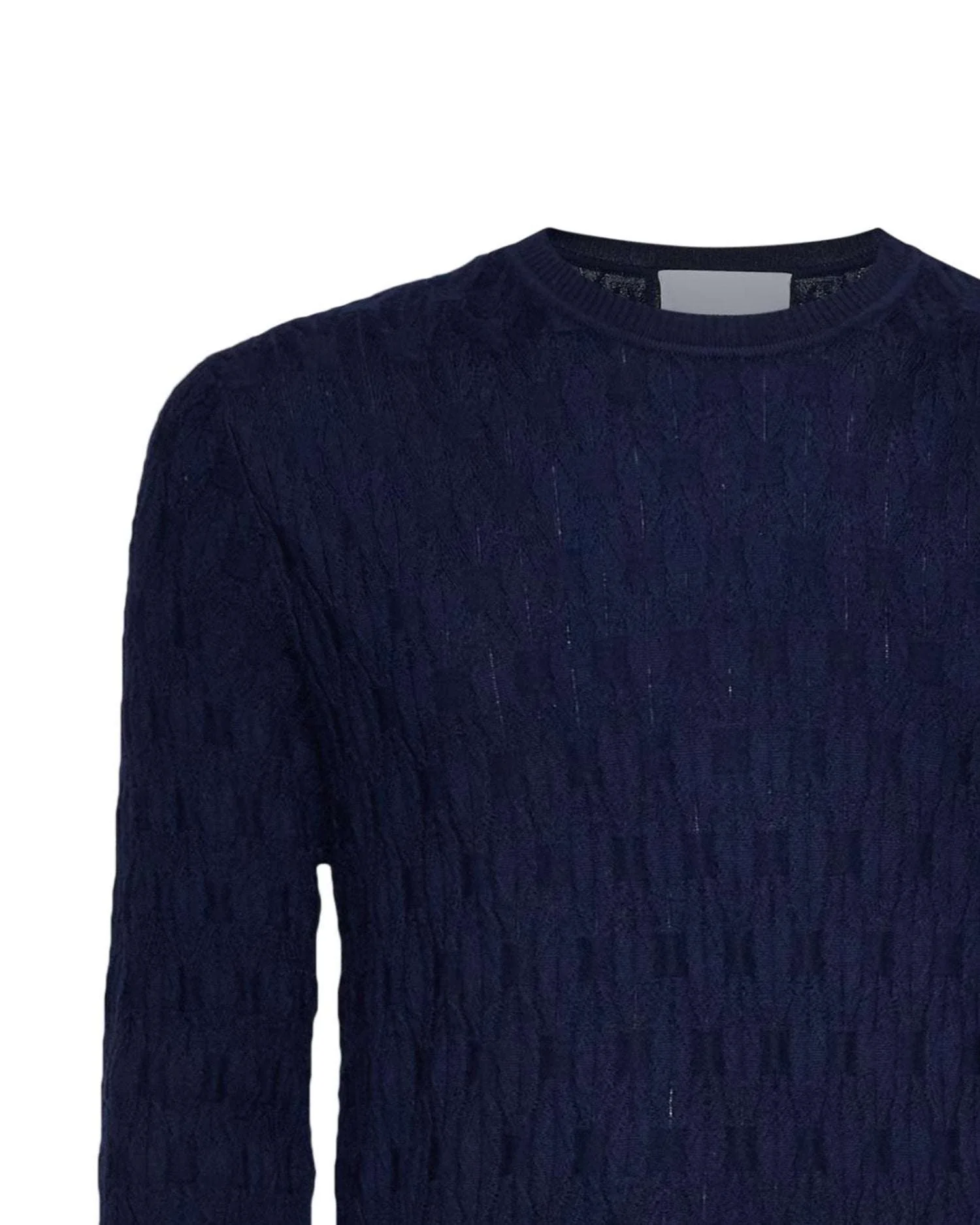 Maglione uomo blu effetto degradé Richmond X - Image 3