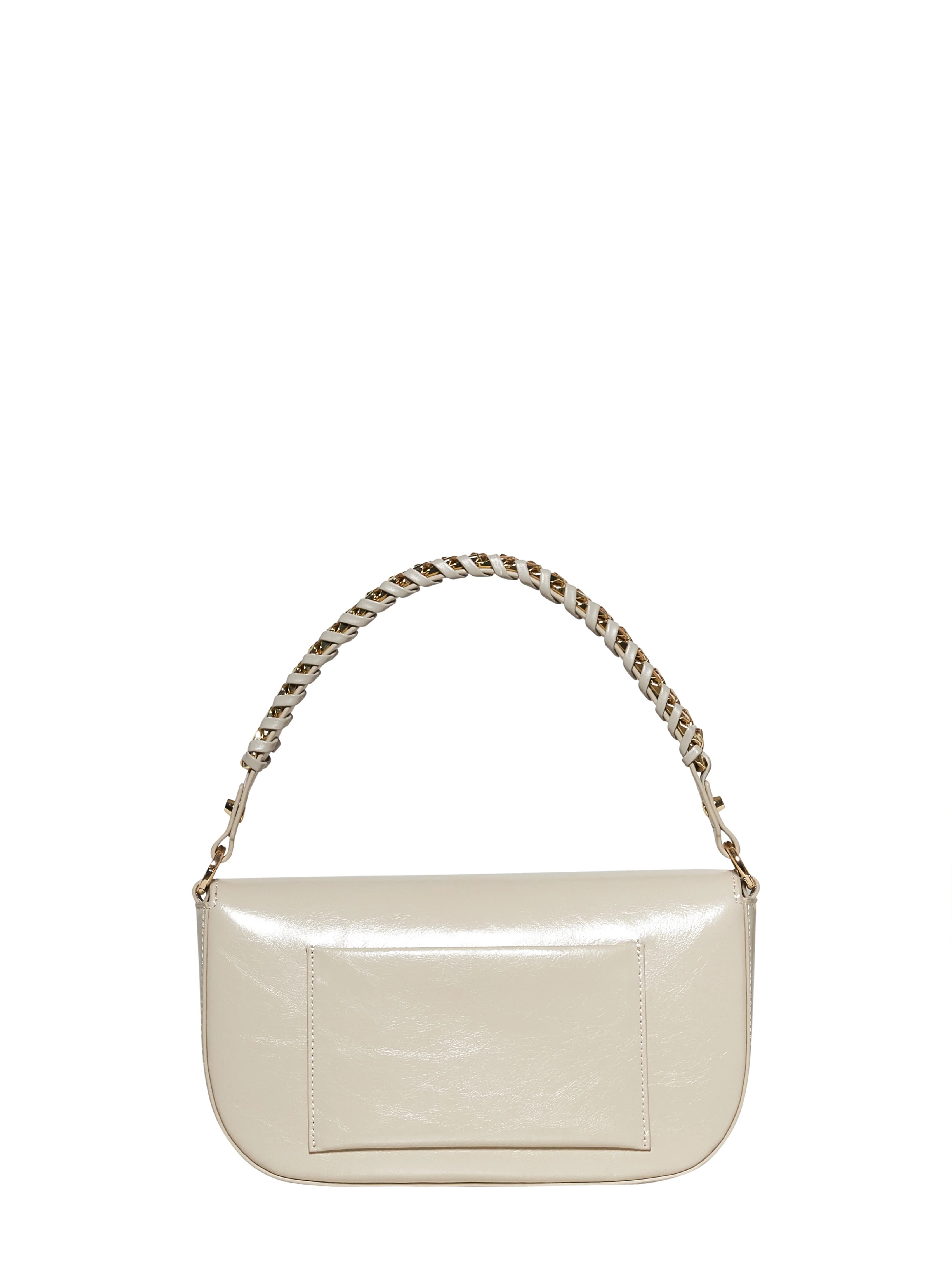 Mini borsa a mano con catena e design essenziale - Image 6