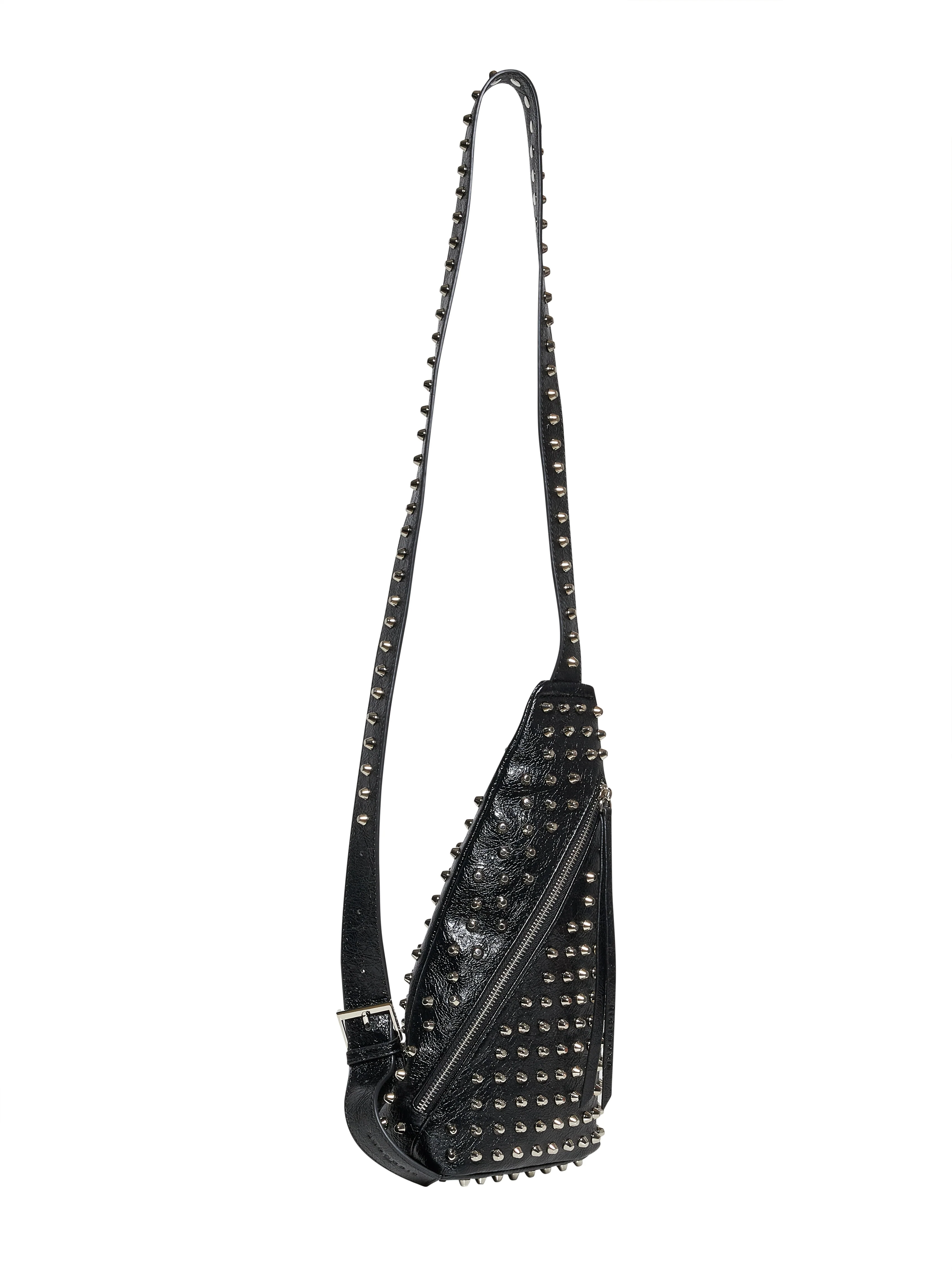 Mini borsa a tracolla con borchie e design compatto - Image 2