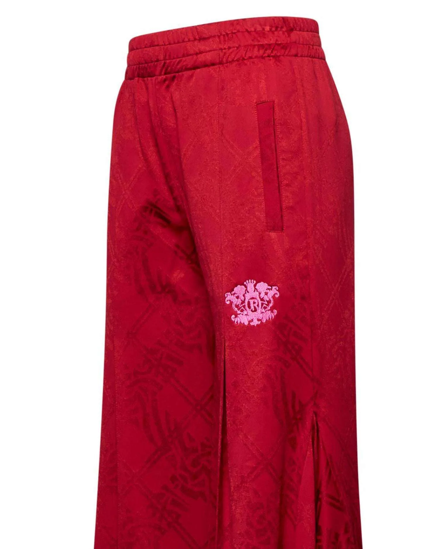 Pantalone Svasato con Motivo Tonale - Image 3