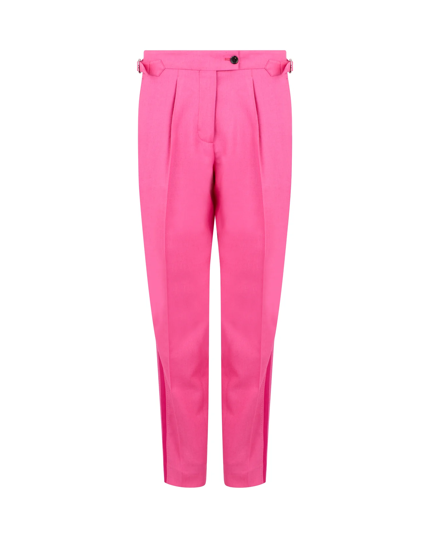 Pantaloni con Doppia Pince e Regolatori Laterali