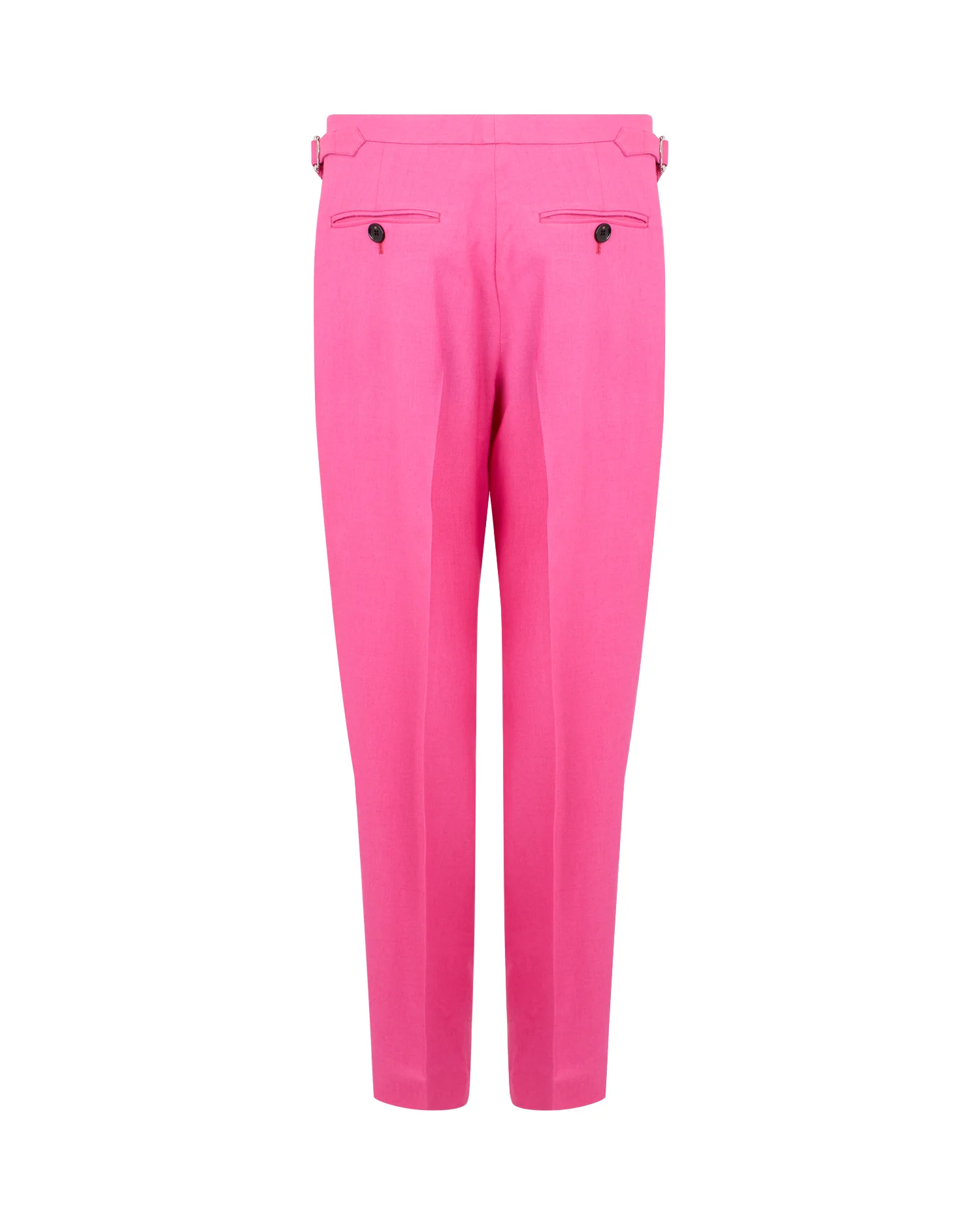 Pantaloni con Doppia Pince e Regolatori Laterali - Image 2