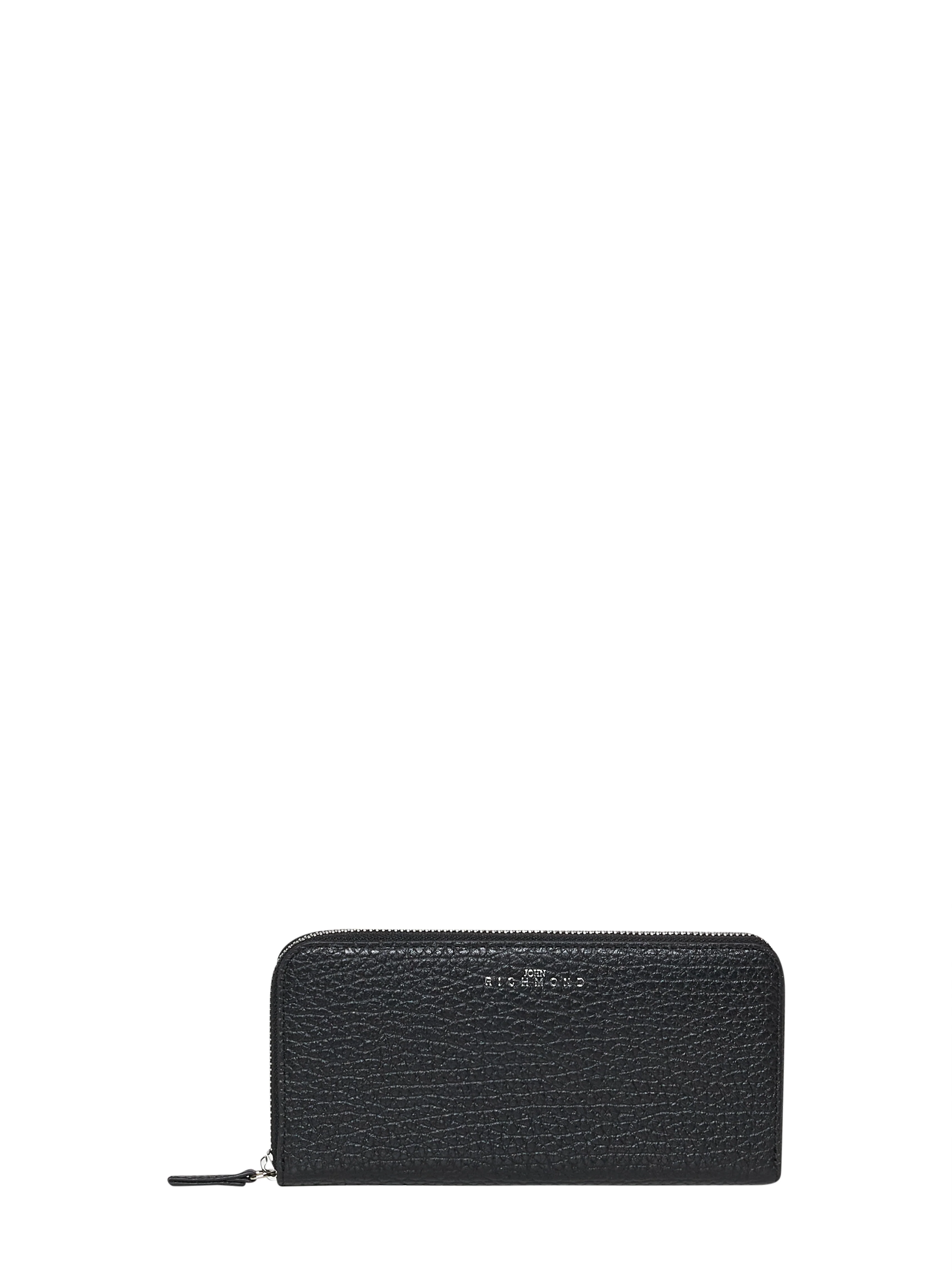 Portafoglio con zip dal design essenziale