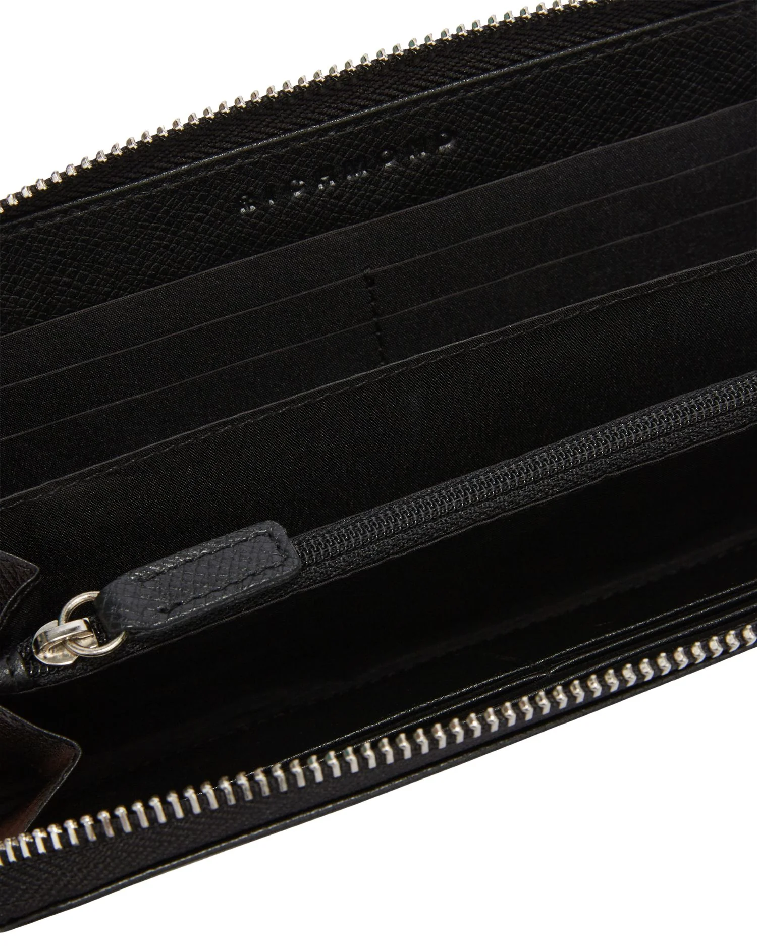 Portafoglio in pelle con zip integrale - Image 3