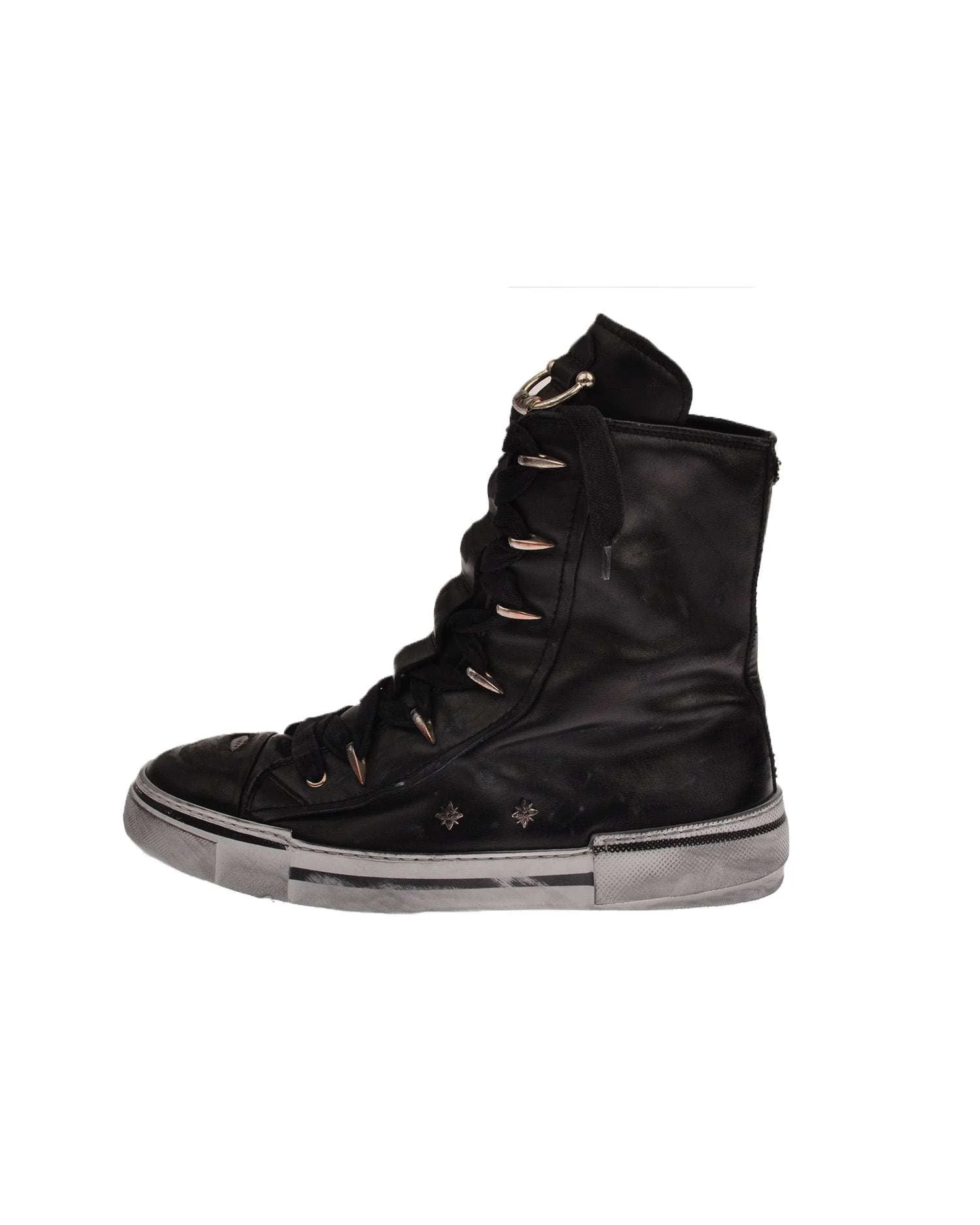Sneakers alte con dettagli metallici - Image 3