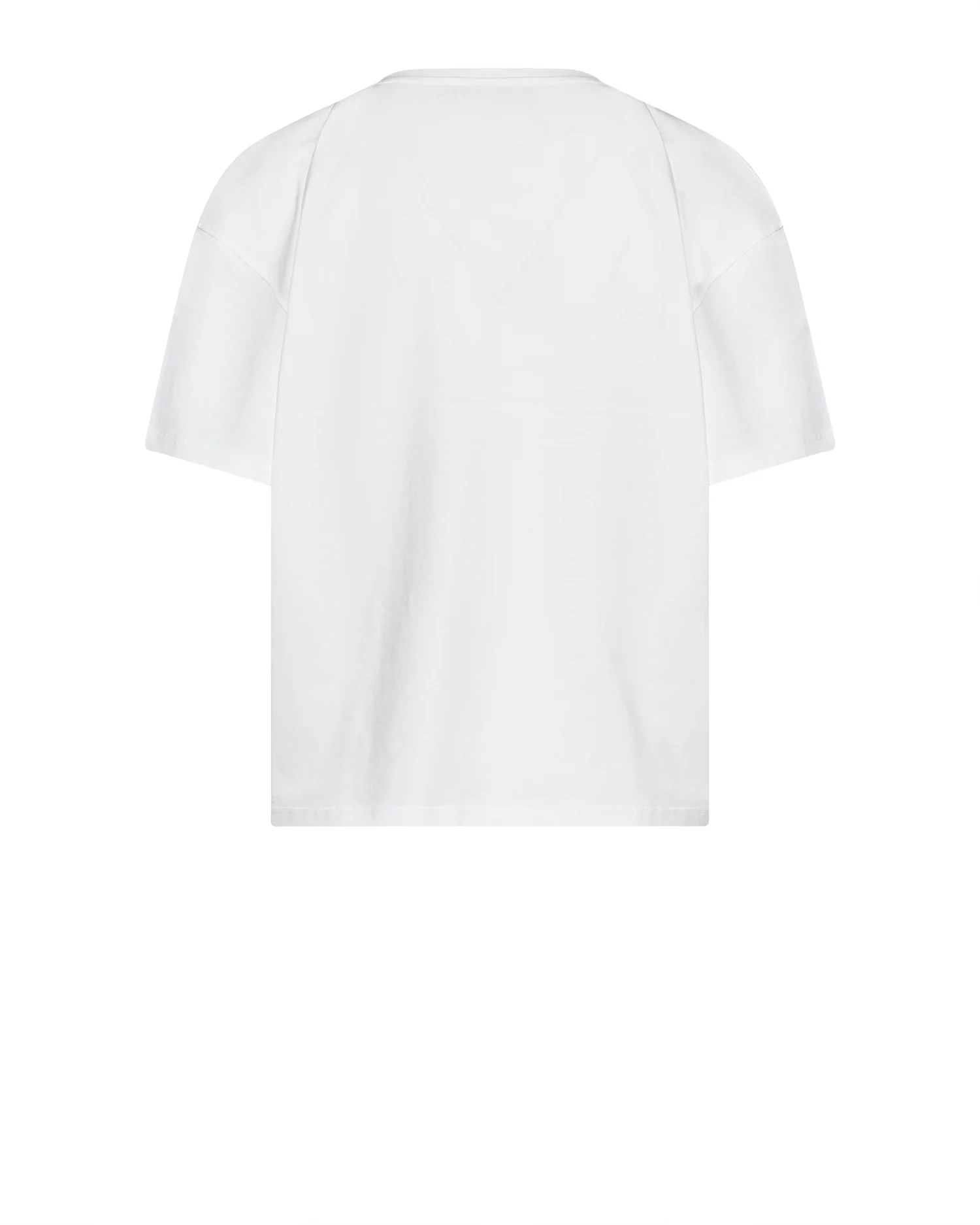 T-shirt con girocollo decorato - Image 2