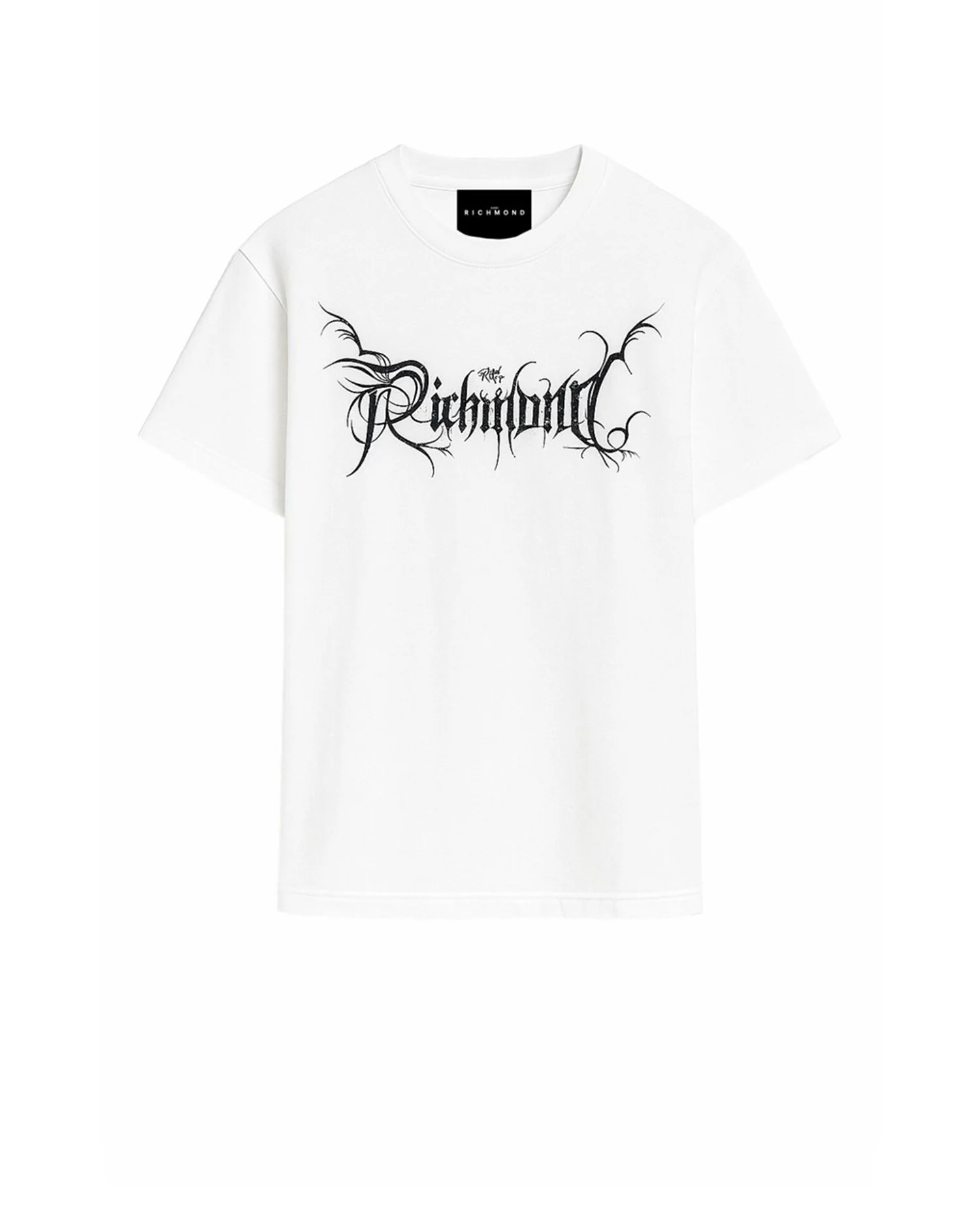 T-shirt con logo grafico frontale - Image 3