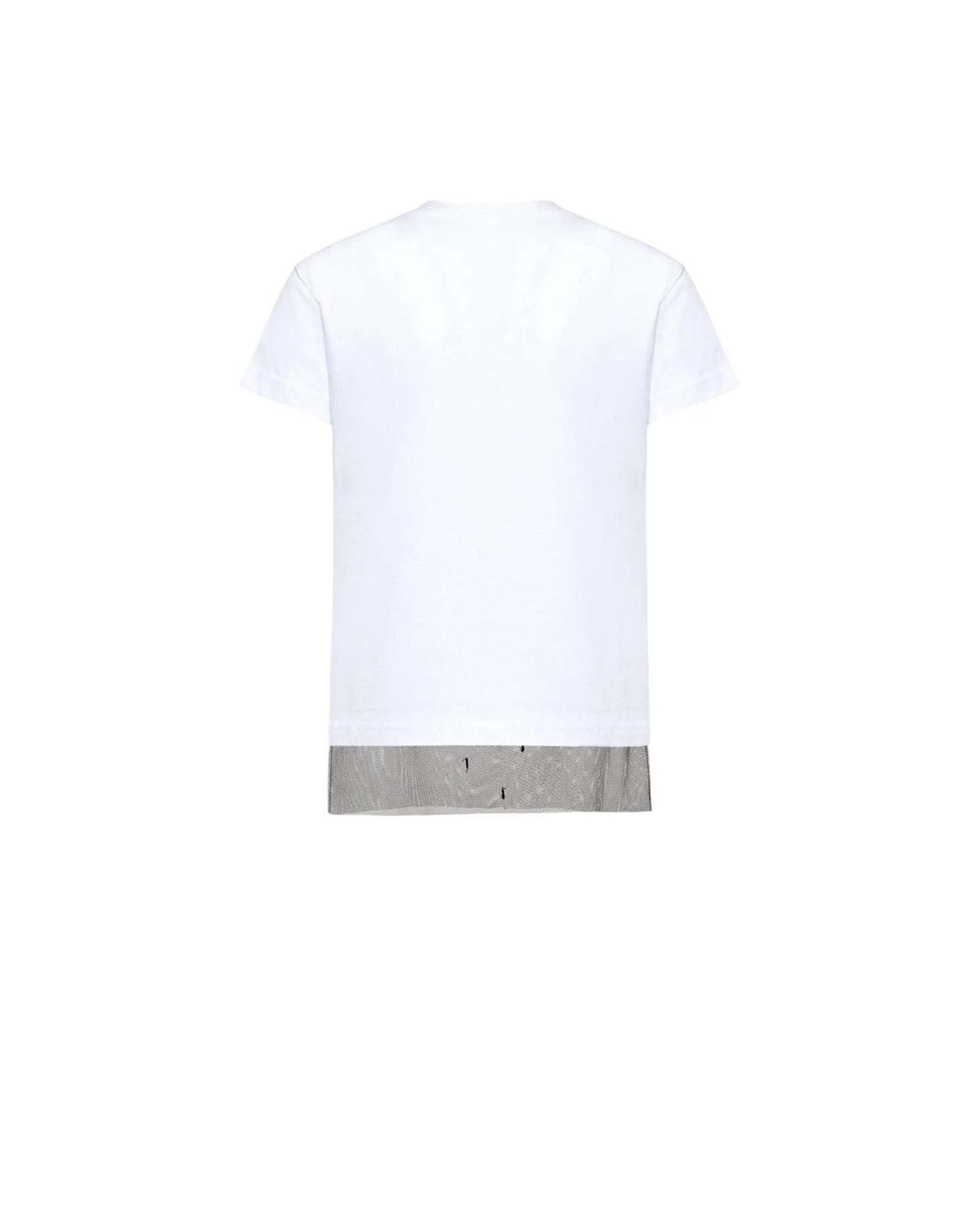 T-shirt con Sovrapposizione e Dettaglio Grafico - Image 2