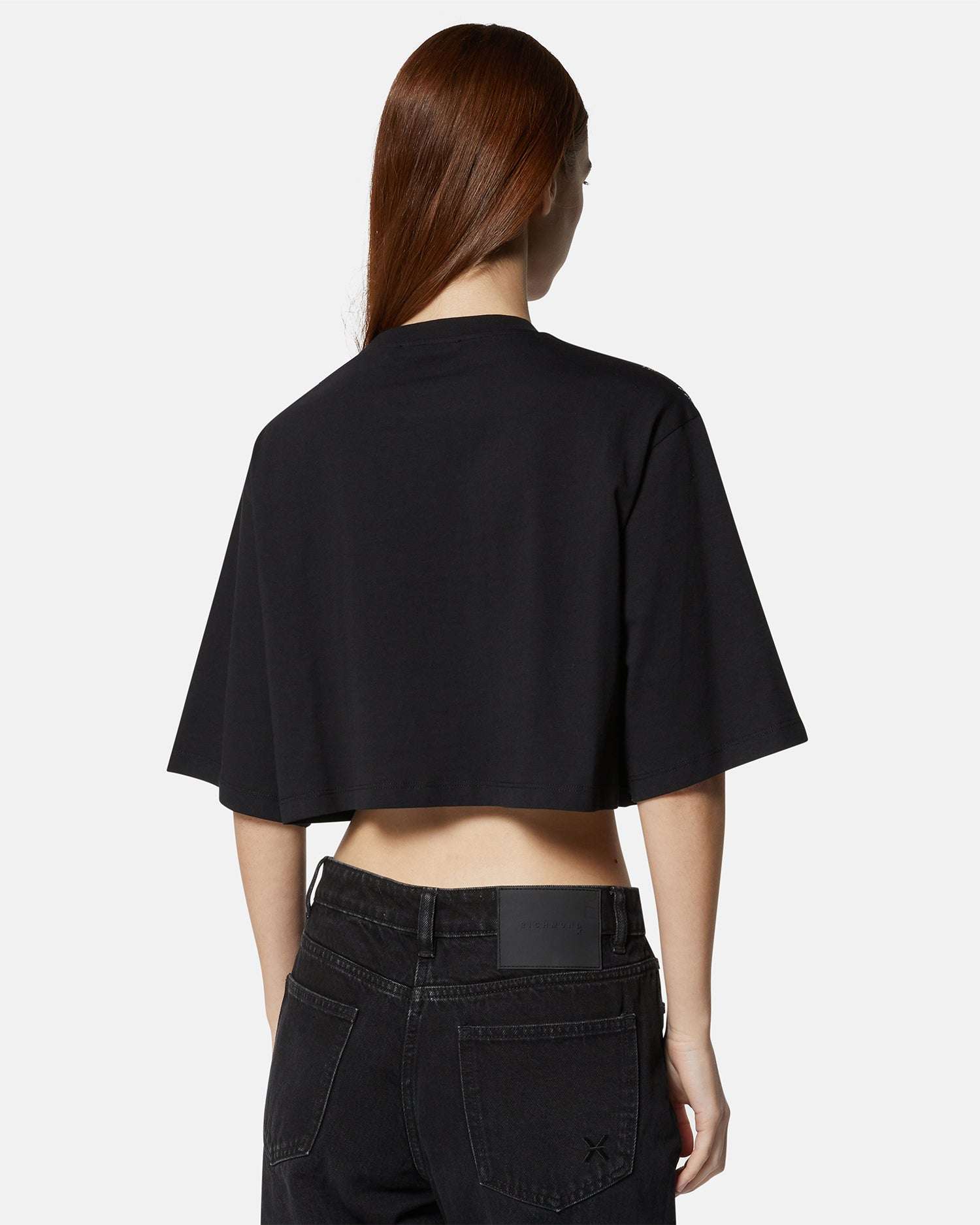 T-shirt cropped con logo all-over Richmond - Image 3