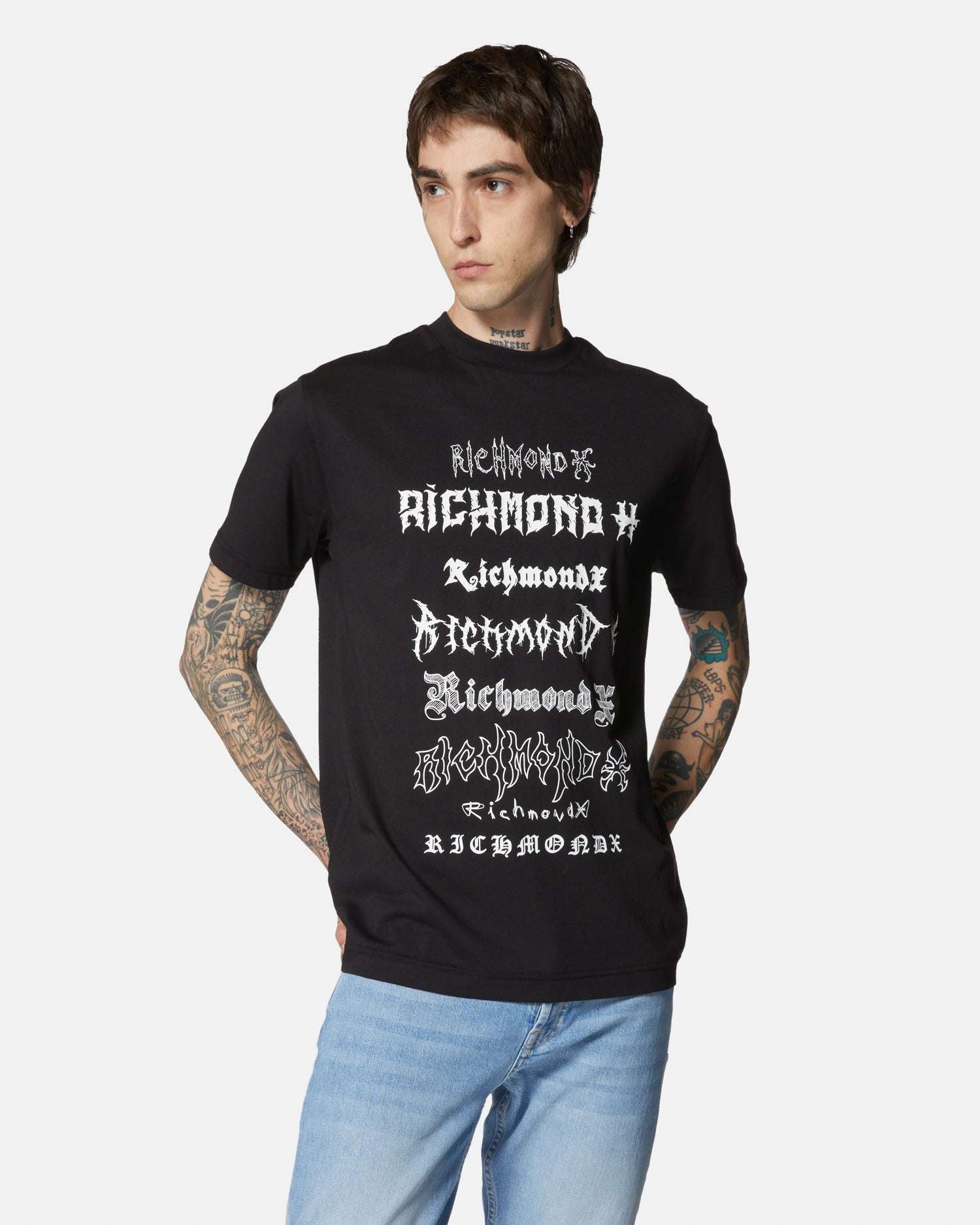 T-shirt uomo con grafica Richmond - Image 2